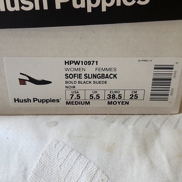 Black Suede Slingbacks - Picture 4 of 4